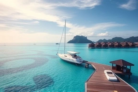 South Pacific yacht destination